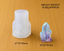 Crystal Cluster Stone Mould - 2