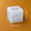5.6 Cm Cube Shaped Paper Weight Mould