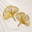 Ginkgo/Tulips Leafs-Acrylic