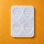 4 Cavity Leaf Ganpati Mould