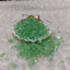 Green Holographic Crushed Glass