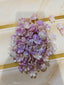 Pearl Petals Flower-Lavender & White
