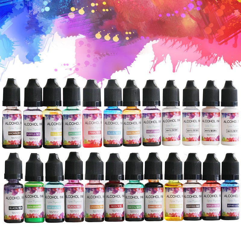 3D Alcohol Ink