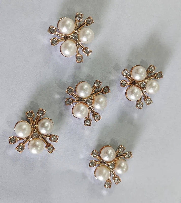 Golden Pearl Embellishments