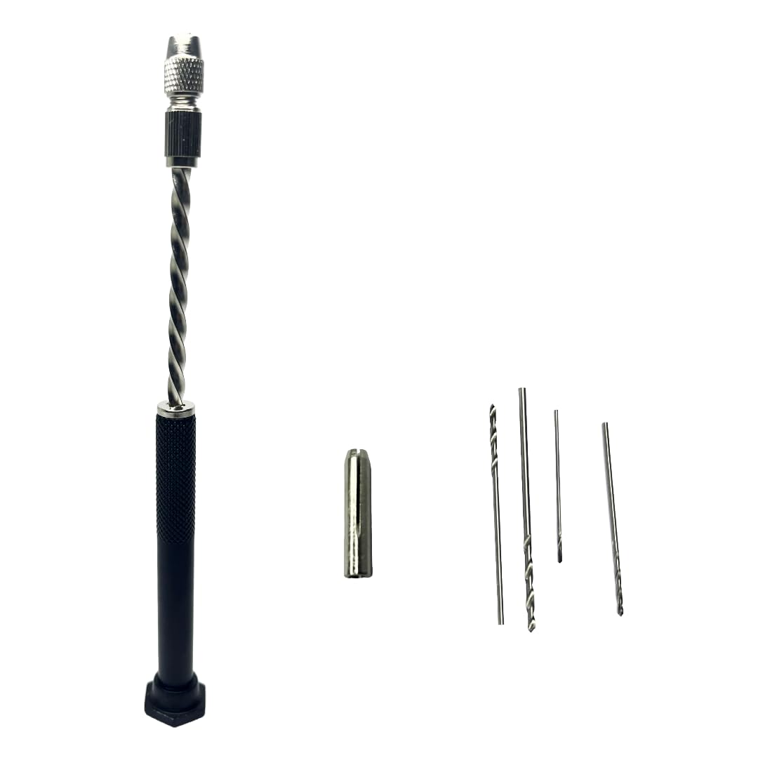 Manual Hand Drill (A) With 4 Bits