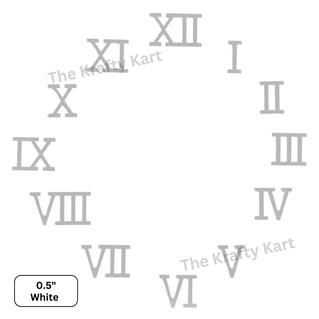White Numbers Main image