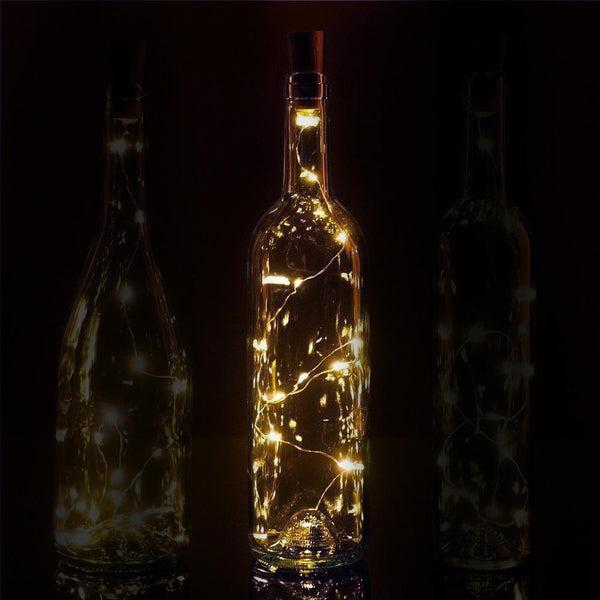 Flickering Cork Light