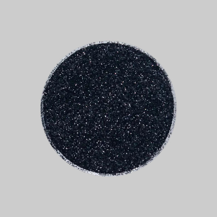 Black Fine Glitter