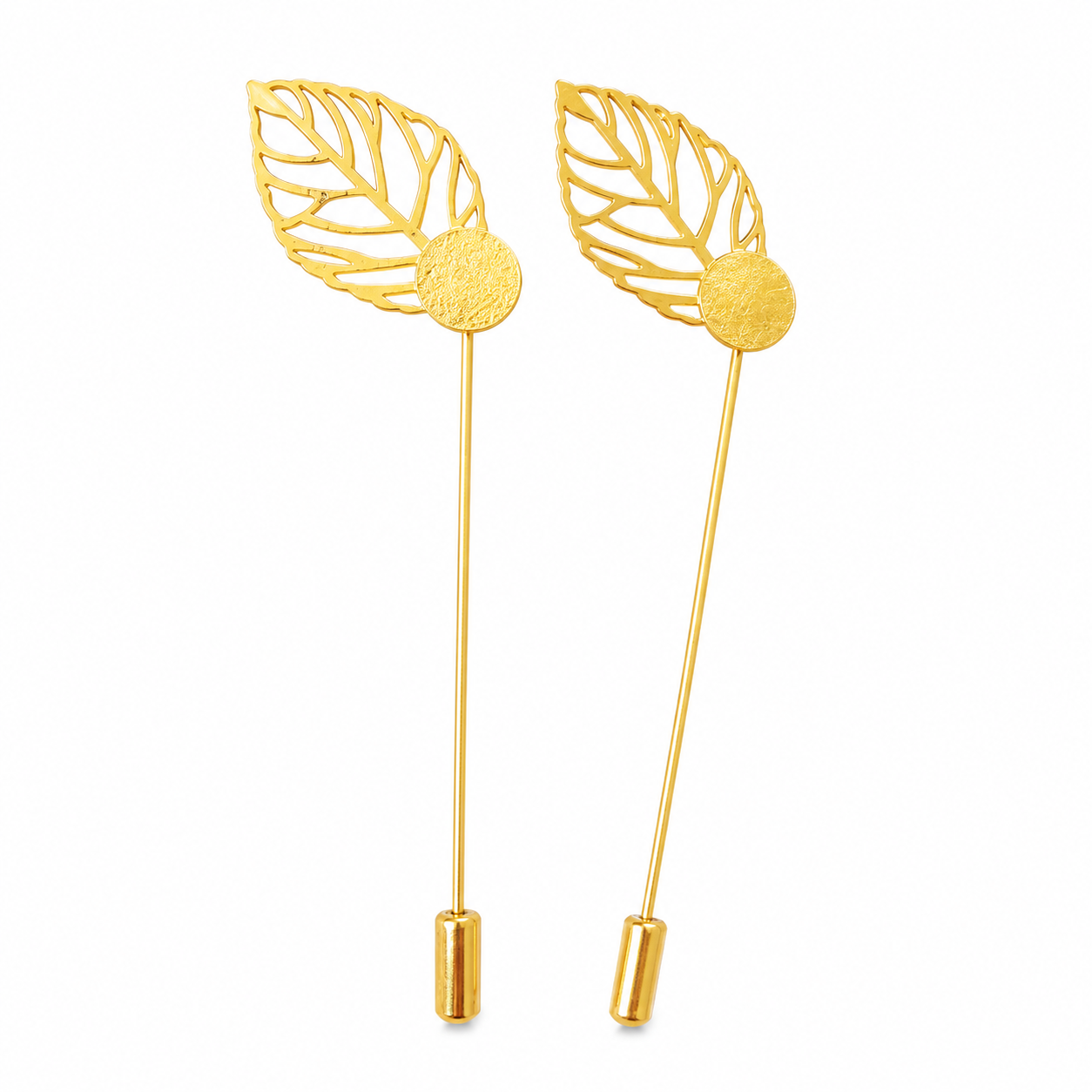 Broch Pin with Leaf