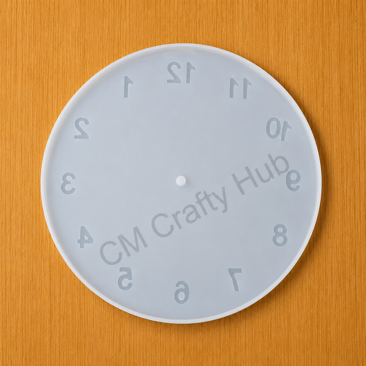 Clock Dial With Numeric Numbers Mould
