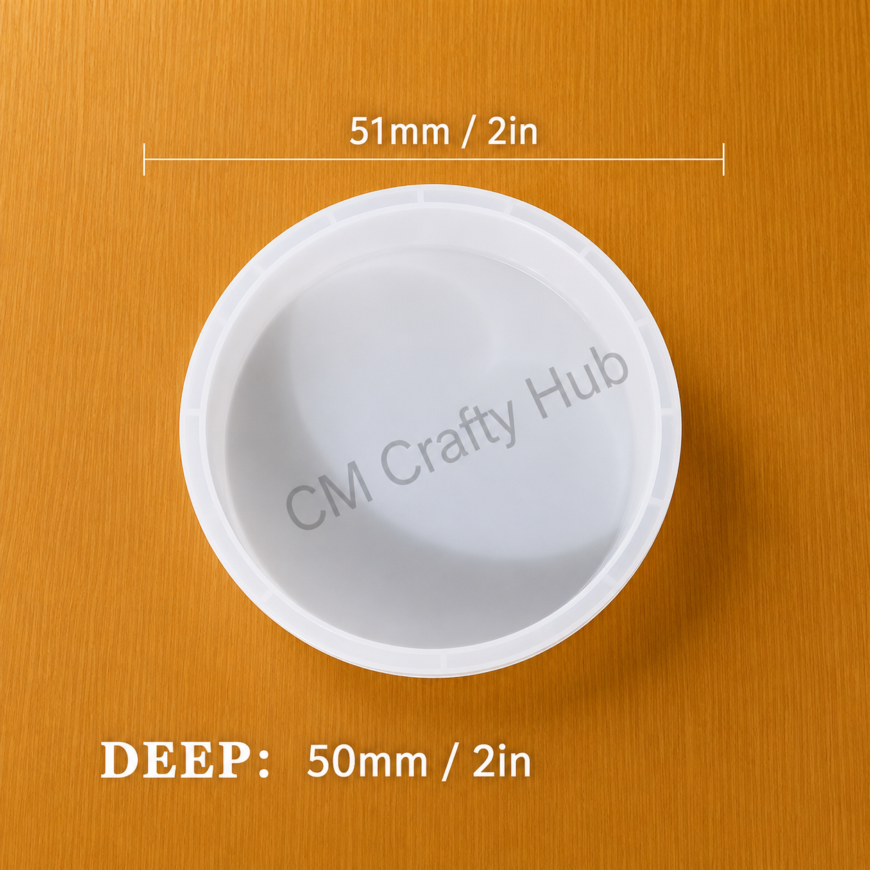 2" Round Deep Casting Mould