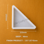 Triangle 48 Mm Deep Casting Bookend Mould