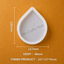 Drop Shape 48 mm Deep Casting Mould