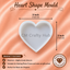 3'' Heart Coster Mould