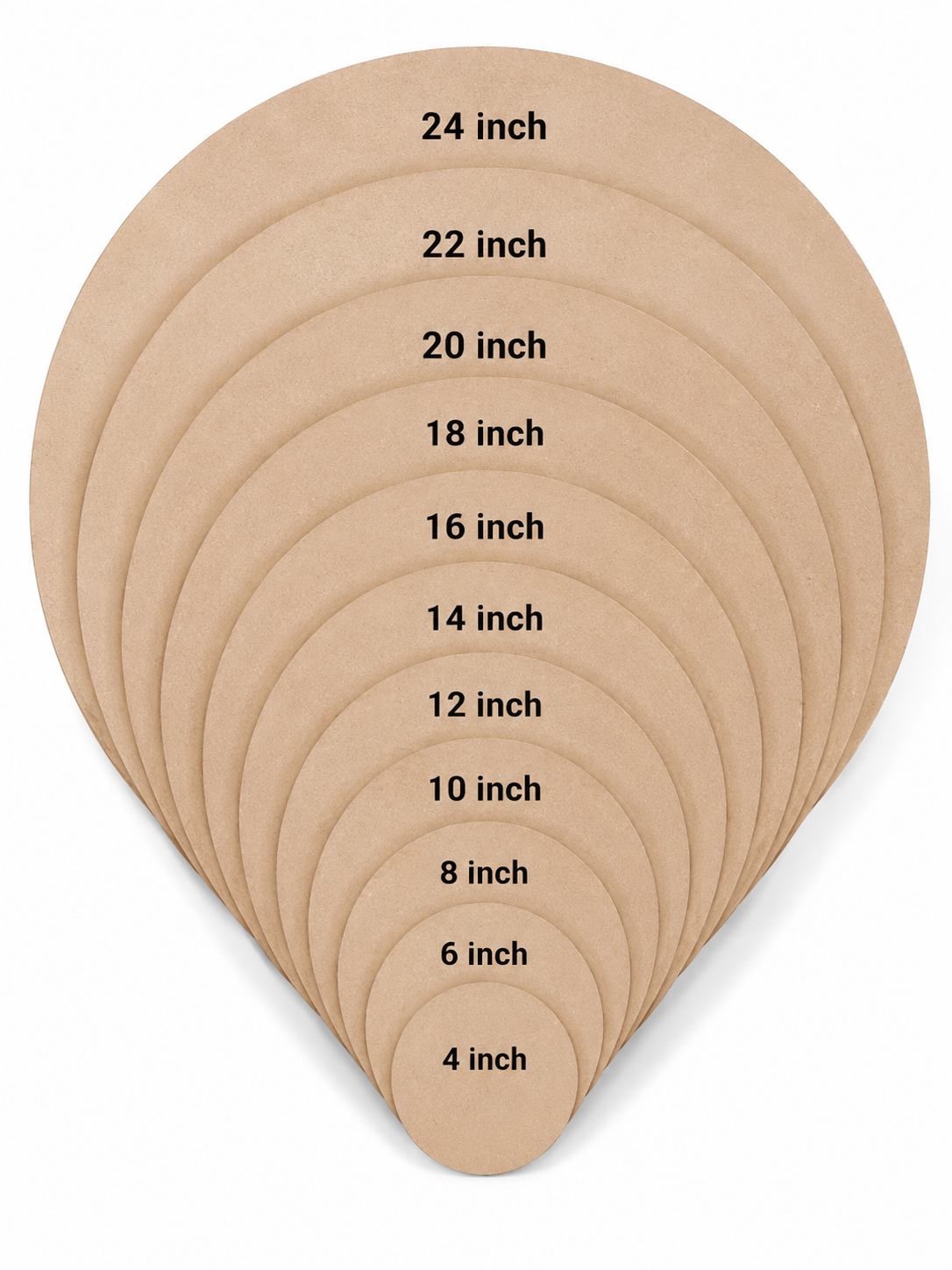 MDF Round Base Main image