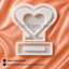 2 in 1 Heart Center Hanging Shape Frame Mould