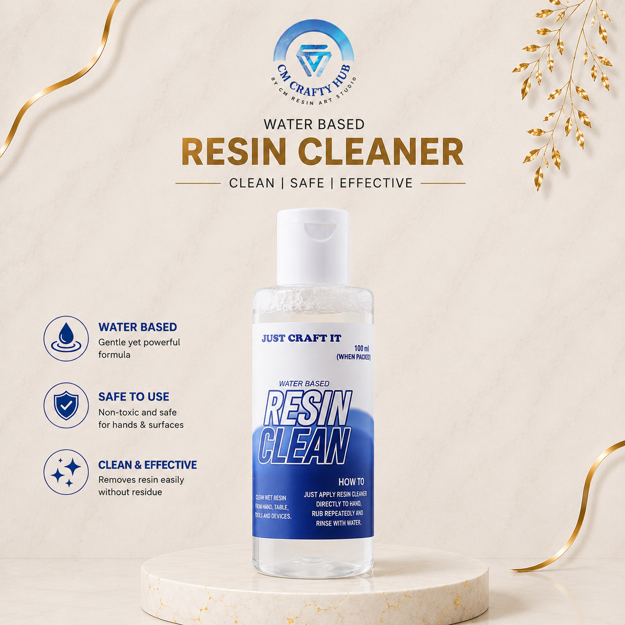 Resin cleaner
