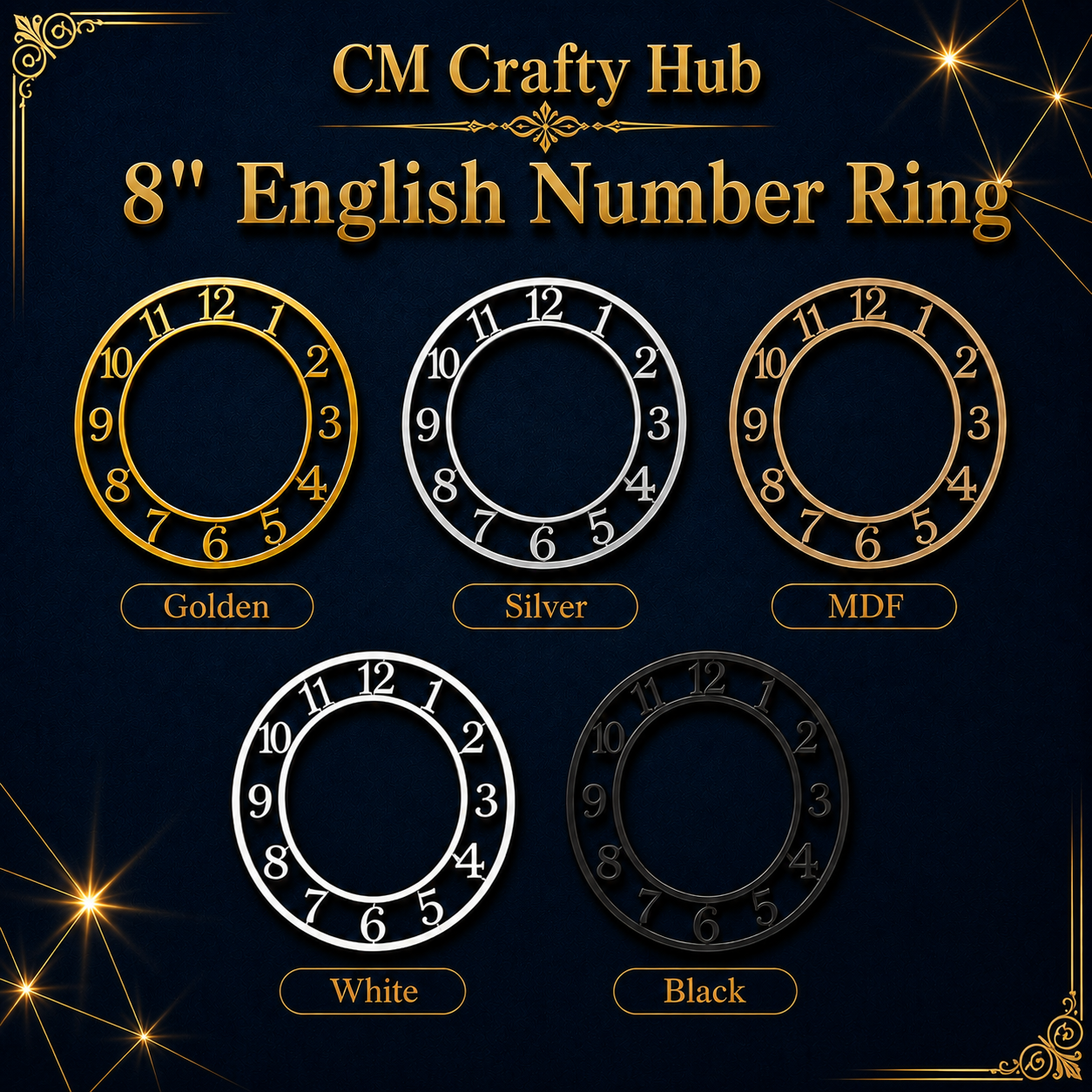 8'' Roman/English Ring