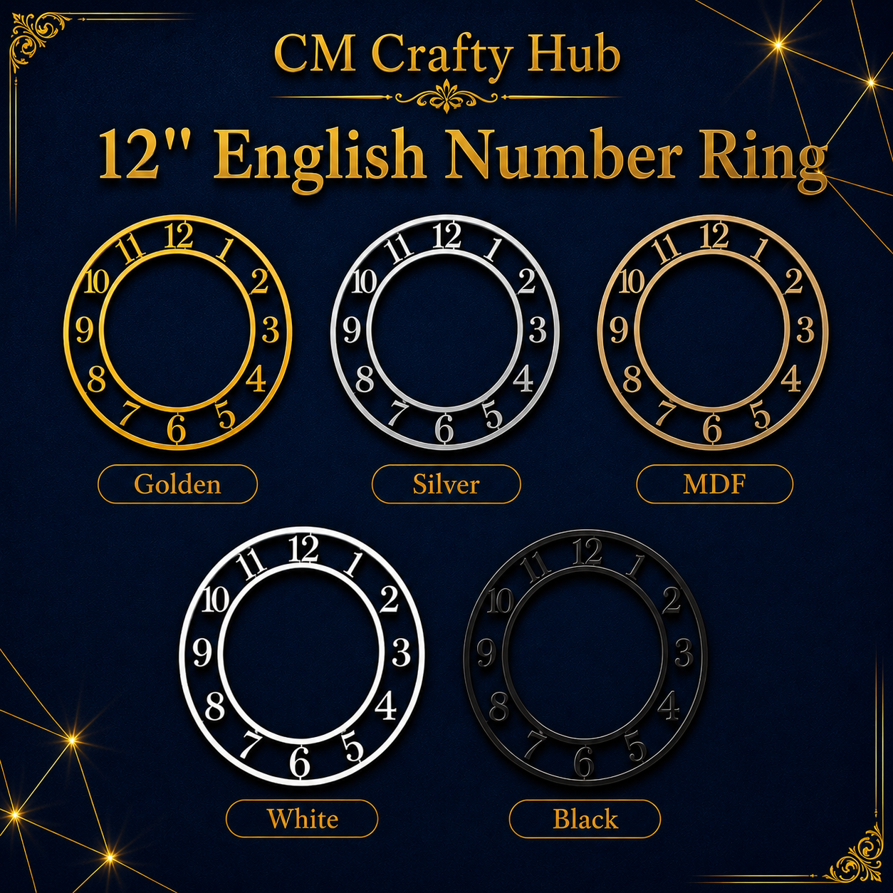 12'' Roman/English Ring