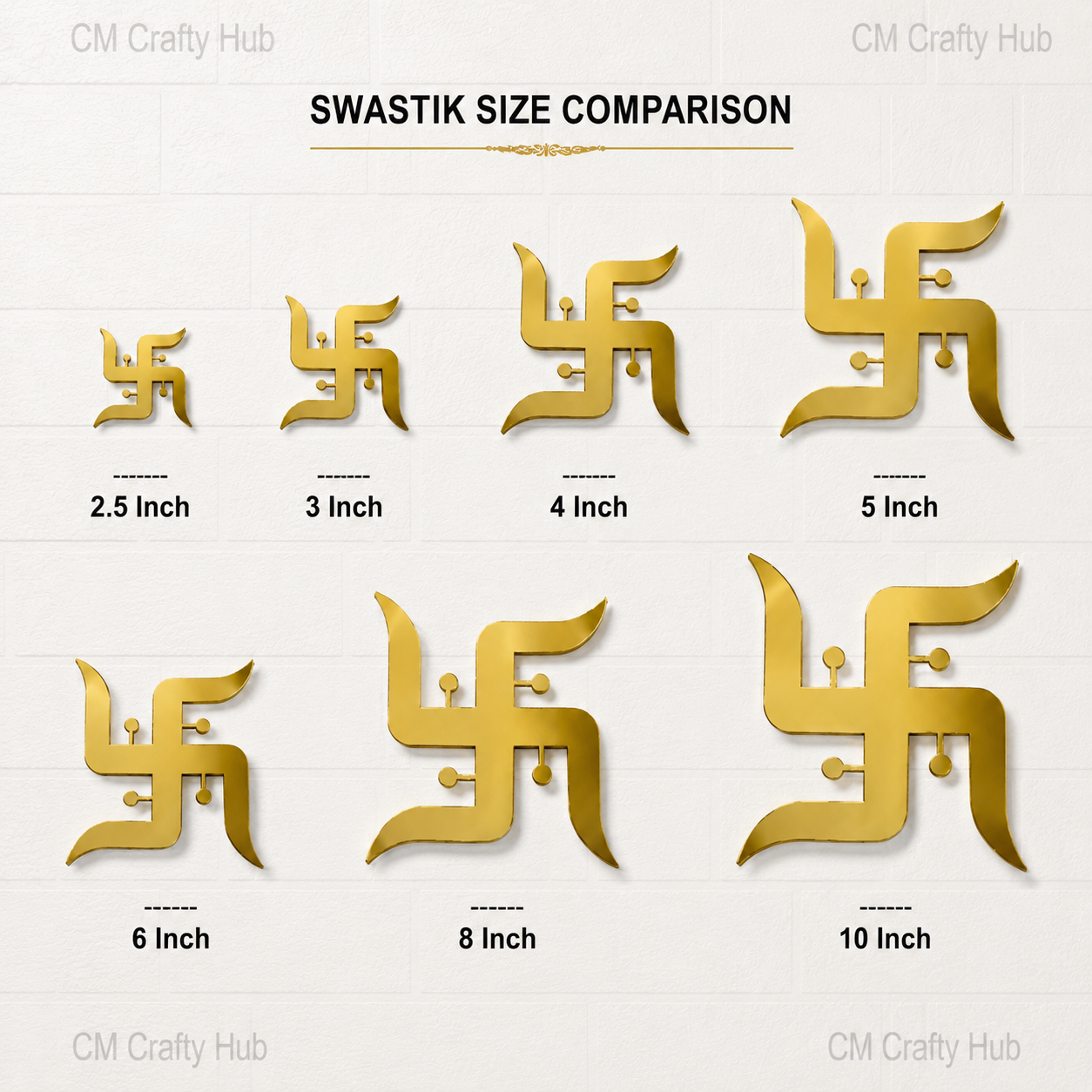 Swastik Cutout(Acrylic)