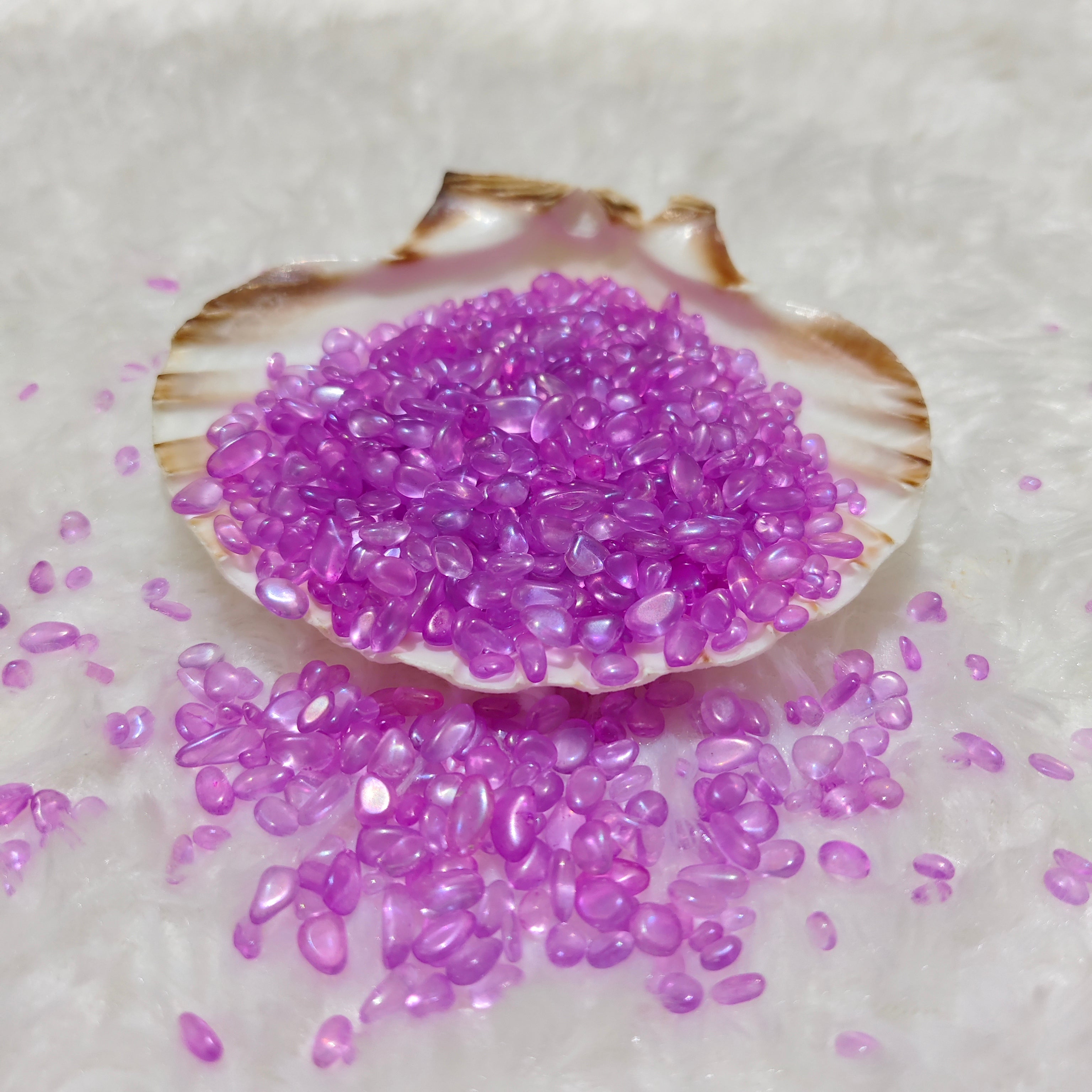 Magenta Rainbow Drop Granules