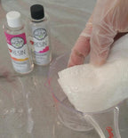 Resin cleanser