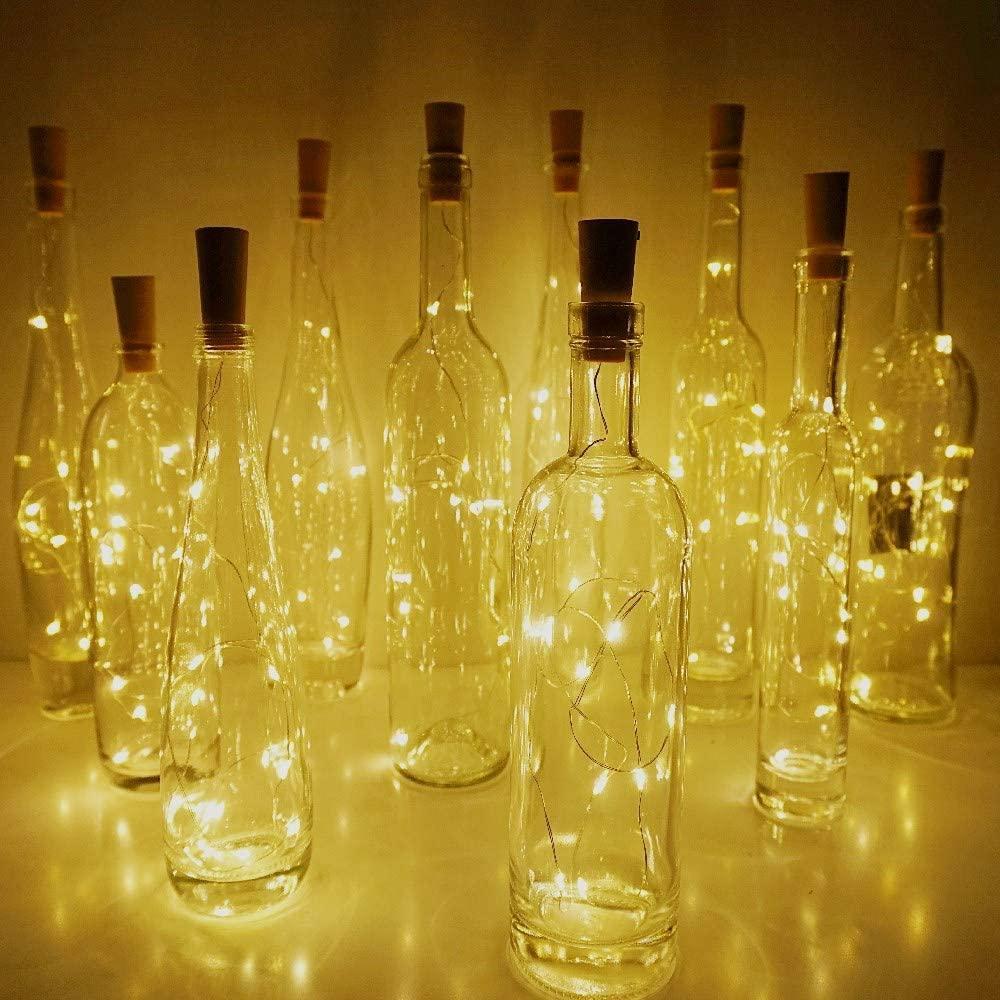Flickering Cork Light