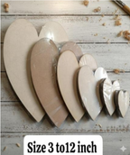 Heart Shape MDF