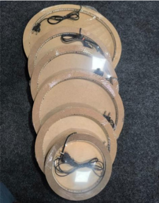 Moon Lamp Base MDF