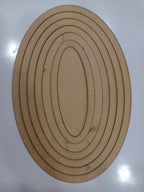 Oval Shape MDF