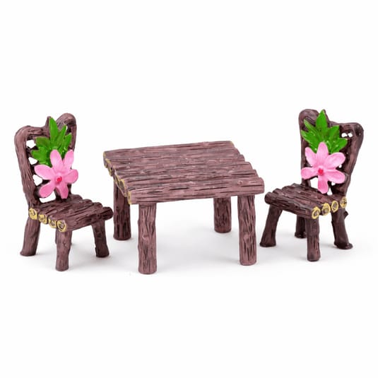 Wooden Texture Picnic Dinning Table Main image