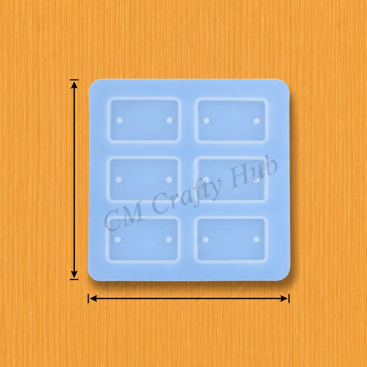 Rectangle Rakhi/Jewellery Mould