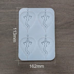4 Cavity Leaf Ganpati Mould