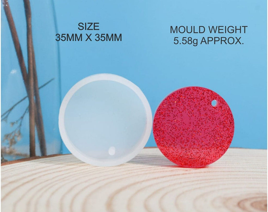 35mm Round Keychain/Jewellery Mould