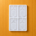 4 Cavity Rectangle Ganpati Mould