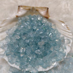 Sky Blue Holographic Crushed Glass