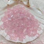 Pink Holographic Crushed Glass