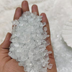 Natural Holographic Crushed Glass