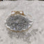 L Grey Holographic Crushed Glass