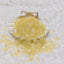 Yellow Holographic Crushed Glass