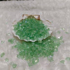 Green Holographic Crushed Glass