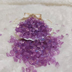Purple Holographic Crushed Glass
