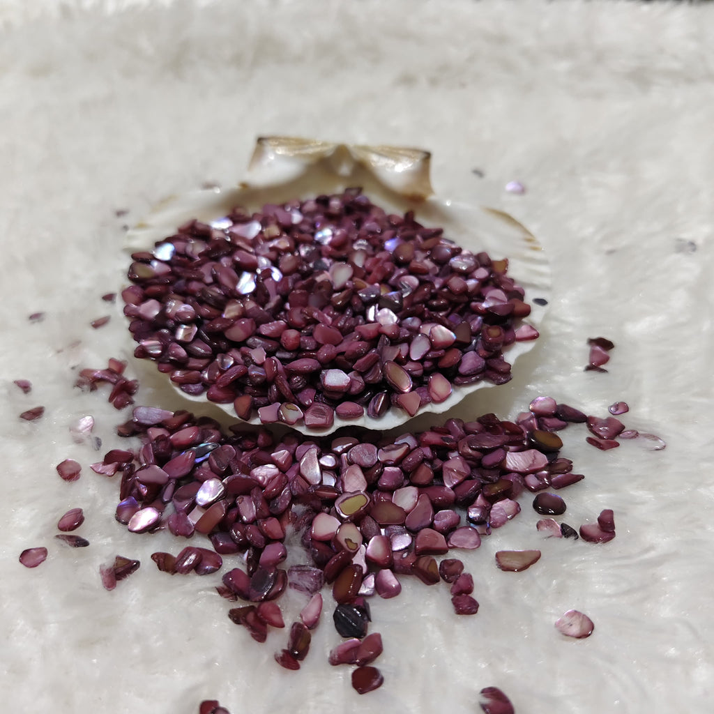 Red Ruby Shell Stone