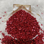 Big Metallic Glass-Red