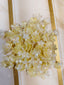 Pearl Petals Flower-White & Yellow