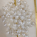 Pearl Petals Flower-White