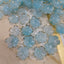 Foild Petals Flower-Sky Blue