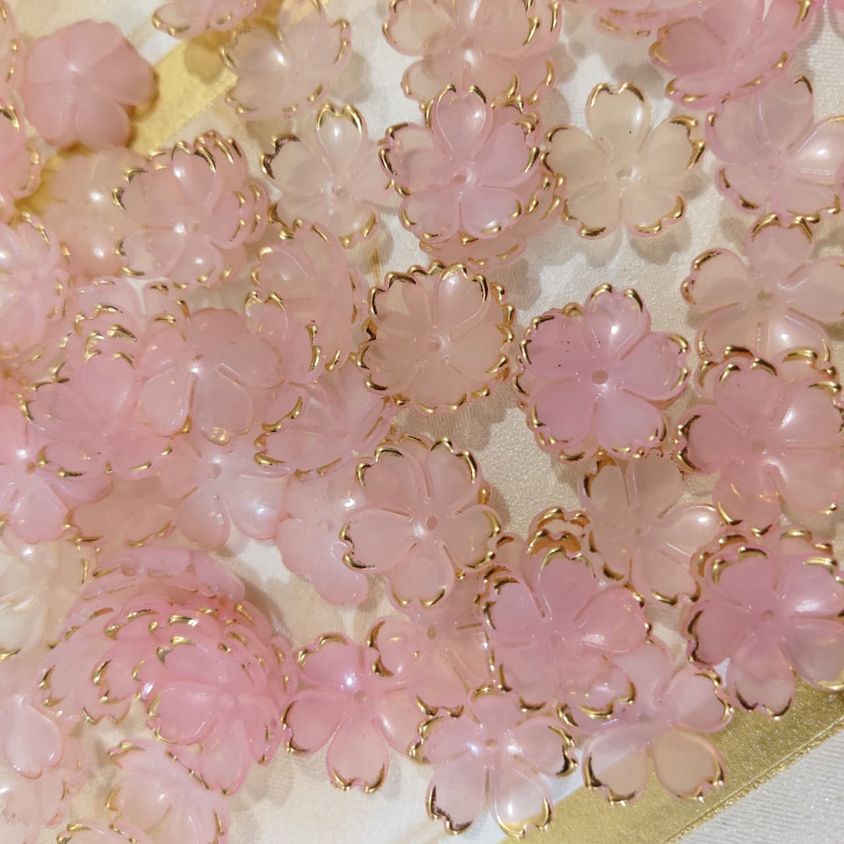 Foild Petals Flower-Pink