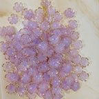 Foild Petals Flower-Purple