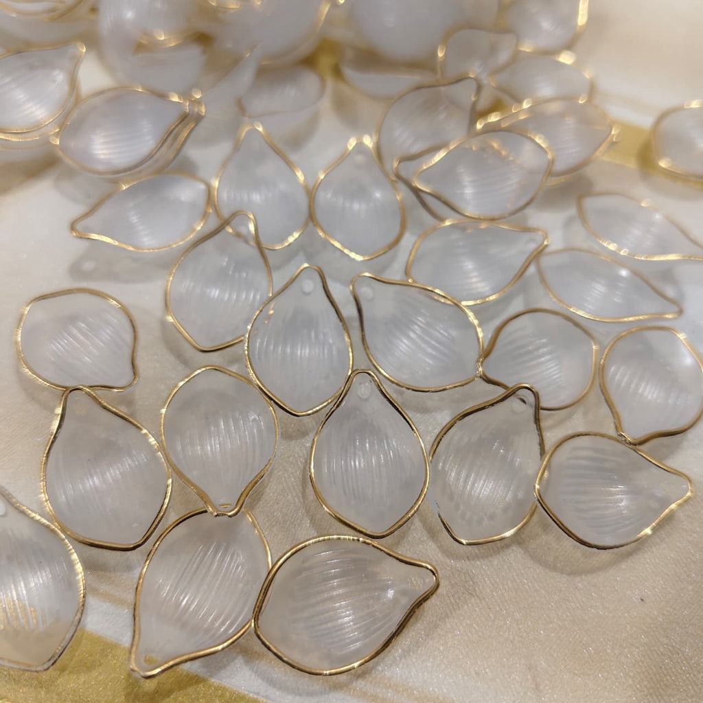 Foild Petals- White